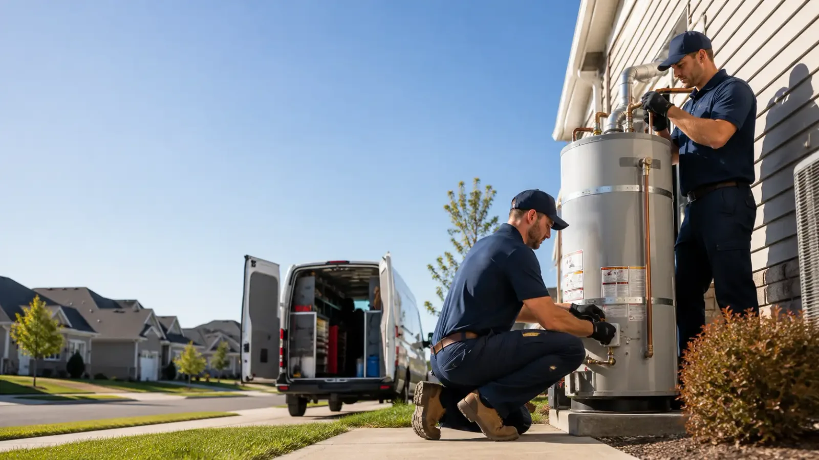 Water Heater Installation in South China, ME